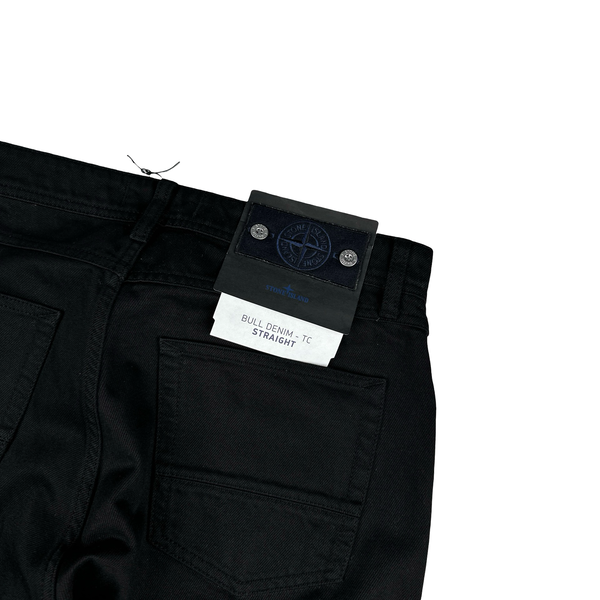 Stone Island 2025 Bull Denim-TC Straight Fit Jeans - 32"