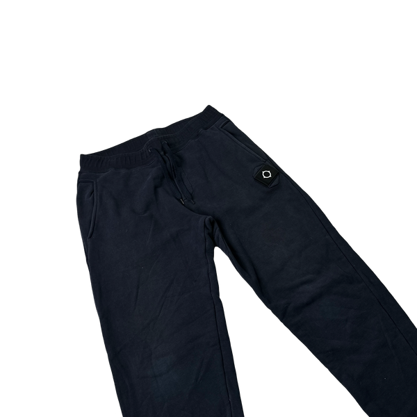 Ma Strum Dark Navy Patch Joggers - Large