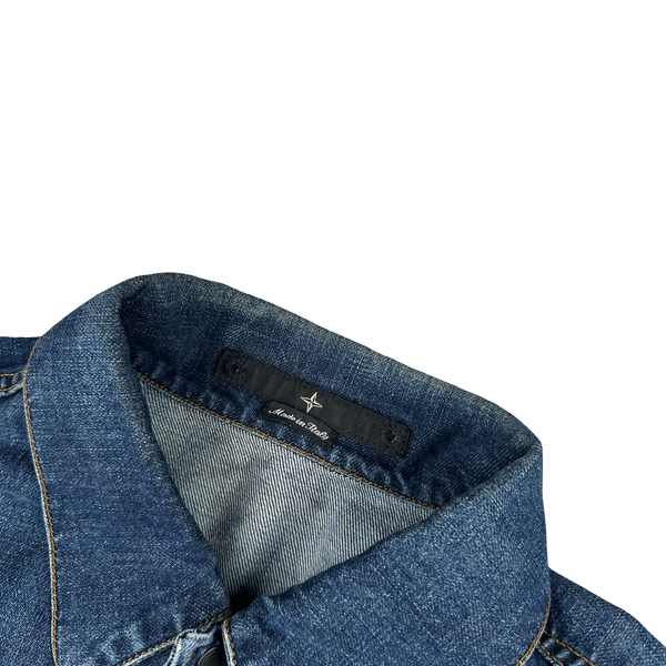 Stone Island Vintage Denims Mid Wash Denim Jacket - Large