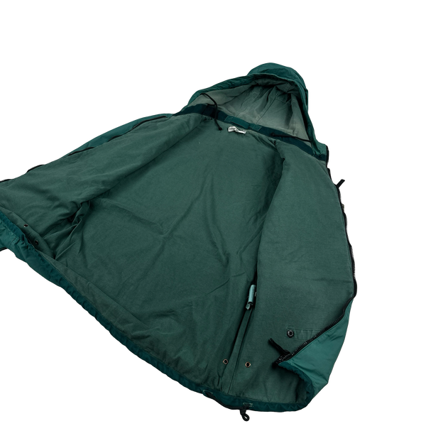 Stone Island 2011 Sea Green 2011 Resin Coated Nylon Jacket - Large