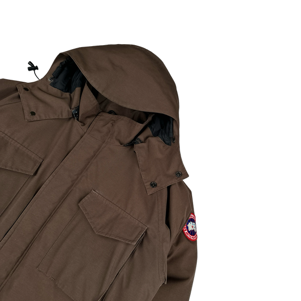 Canada Goose Brown Premium Down Constable Parka Jacket - Medium