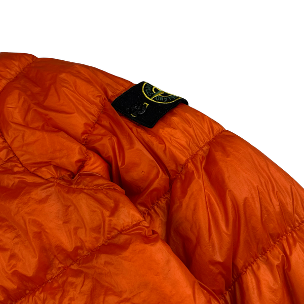 Stone Island 2015 Red Garment Dyed Puffer Jacket - Medium