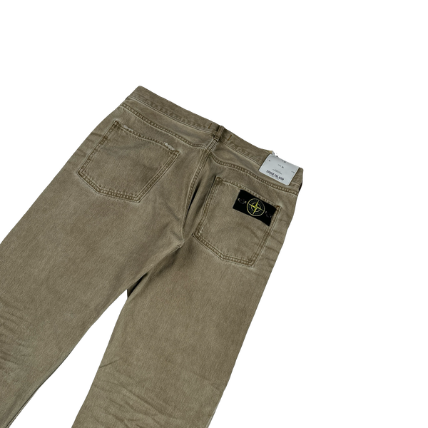 Stone Island 2011 Brown Regular Fit Denim Jeans - 38"