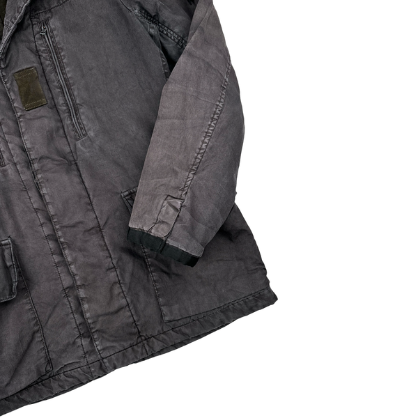 Stone Island 2006 Vintage Wool Lined Collared Jacket - Large