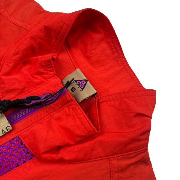 ACG Mesh Colour Block Waterproof Mesh Panel Gilet - Small