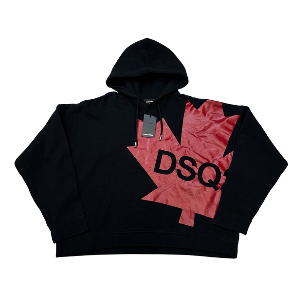 Dsquared2 Canada Graphic Boxy Fit Hoodie - Small