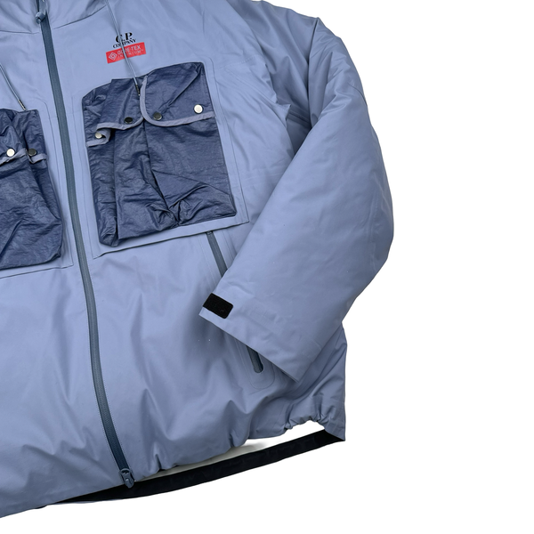 CP Company Lilac Goretex Infinium Waterproof Down Liner Jacket - XXL