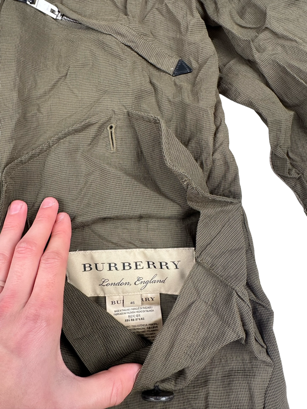 Burberry Hooded Lightweight Shoulder Bag Jacket - Small