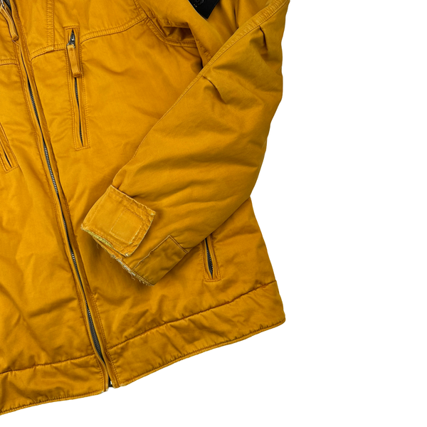 Stone Island Orange 2010 Raso Gommato Jacket - Medium