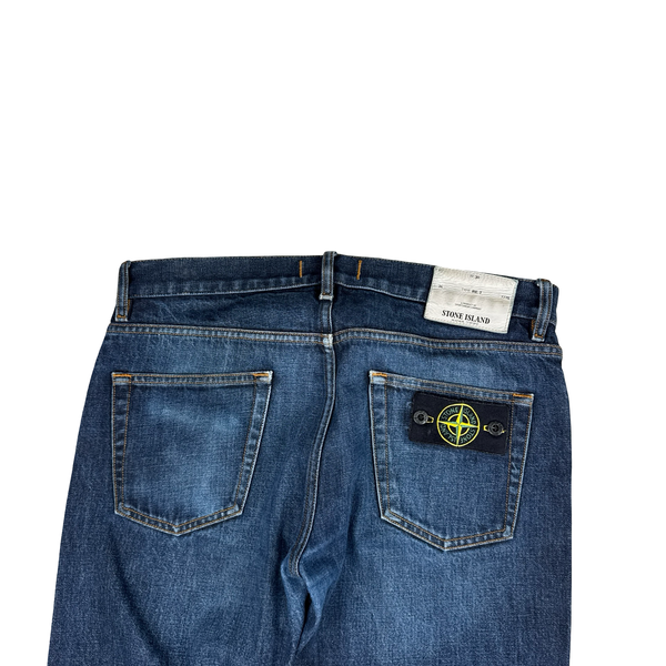 Stone Island 2016 RE-T Fit Dark Denim Jeans - 30"
