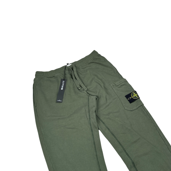 Stone Island 2024 Dark Green Jogging Bottoms - XL