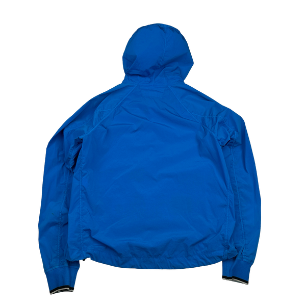 CP Company Blue Nycra Hooded Jacket - XL