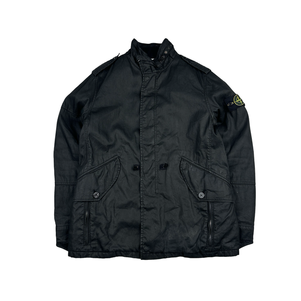 Stone Island 2010 Dutch Rope Grey Multi Pocket Jacket - Medium
