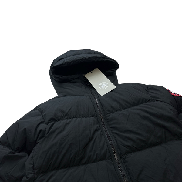 Canada Goose Black Laurence Long Puffer Parka Jacket - Small