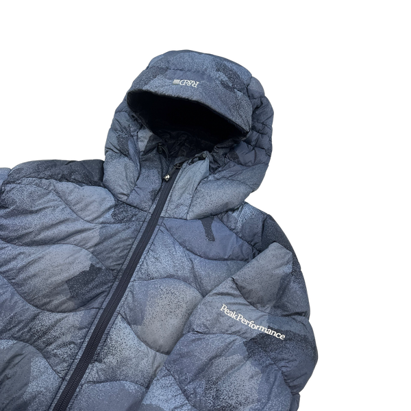 Peak Performance Helium Down Camo Puffer Jacket - Small