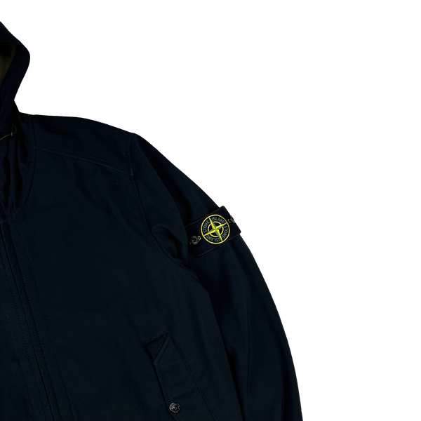 Stone Island 2013 Black Light Soft Shell R Jacket - Large