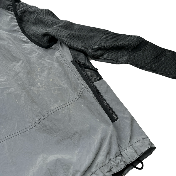 Stone Island 2017 Garment Dyed Plated Reflective 3 in 1 Jacket - Large
