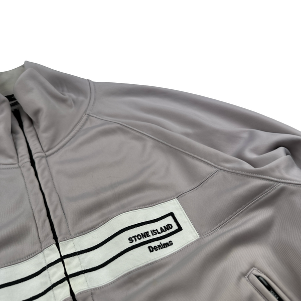 Stone Island 2003 Mauve Denims Nylon Track Top - Medium