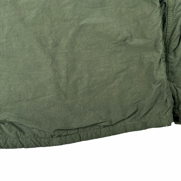 Stone Island 2020 Naslan Khaki Double Chest Pocket Overshirt - Small