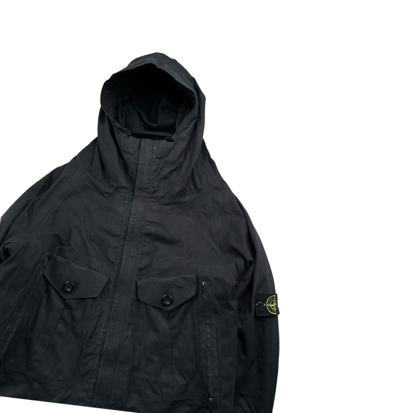 ジャケット・アウター STONE  2006AW VENTILE JACKET XL STONE ISLAND 2006AW Vintage Navy Long Coat XL Dutch Rope Liner