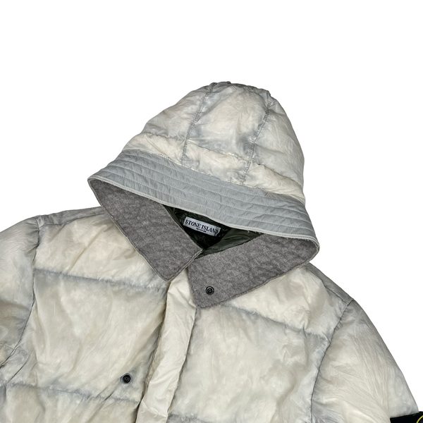 Stone Island 2009 Opaque Nylon Tela Down Jacket - Large
