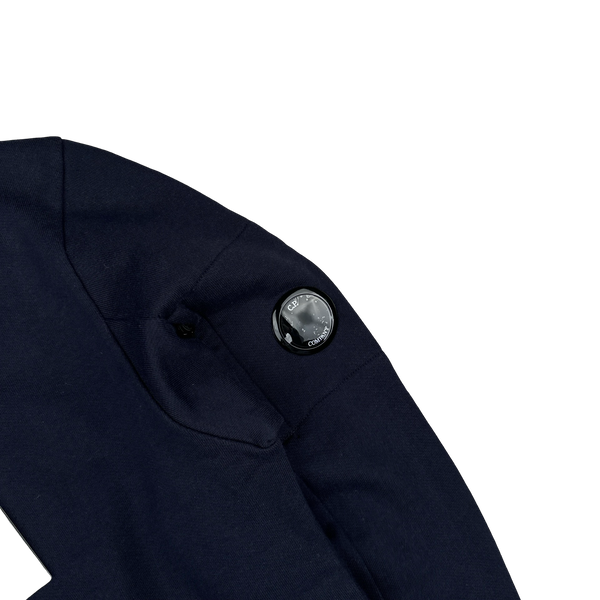 CP Company Navy Cotton Lens Viewer Crewneck - Medium