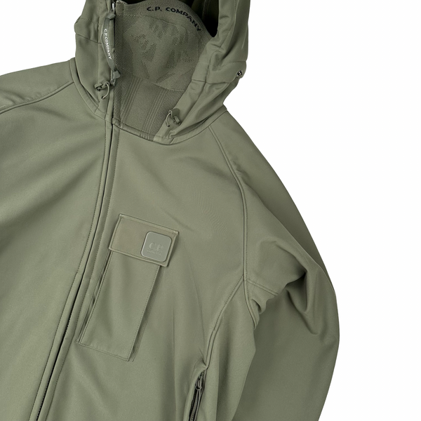 CP Company Khaki Face Mask Soft Shell Jacket - 3XL – Mat's Island