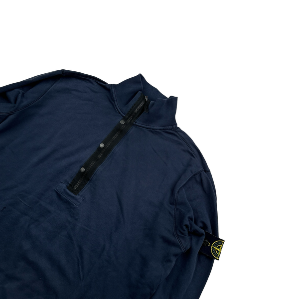 Stone Island 2011 Navy Cotton Pullover Jumper - XL