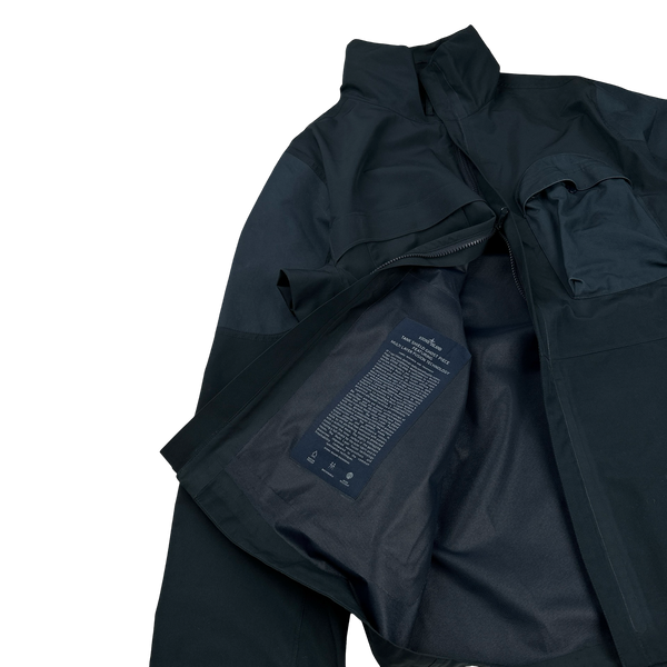 Stone Island 2018 Navy Ghost Tank Shield Jacket - XL