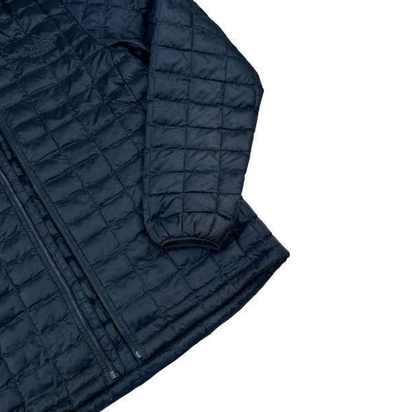 North Face Navy Thermoball Down Jacket - Medium