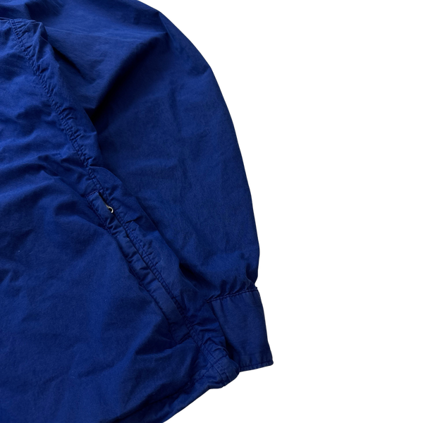 CP Company Blue 50 Fili Cotton Nylon Blend Jacket - XXL