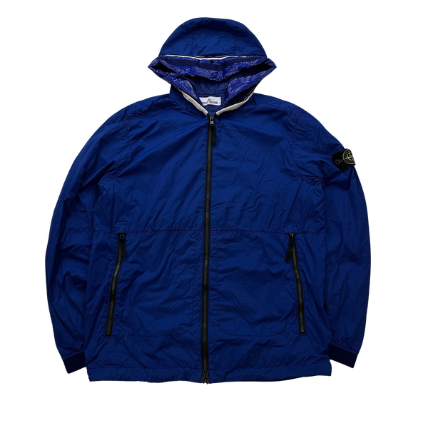 Stone Island 2022 Blue Nylon Skin Touch TC Jacket - Large – Mat's