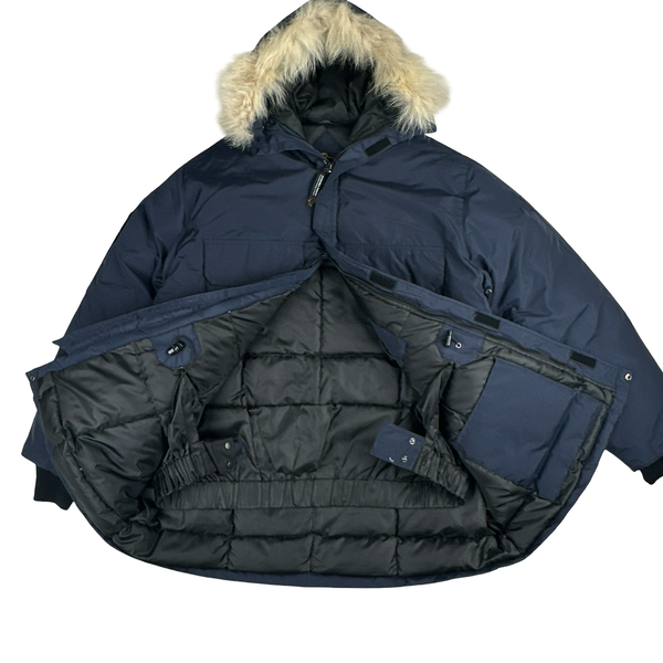Canada Goose Navy Multi Pocket Premium Down Parka Jacket - XXL