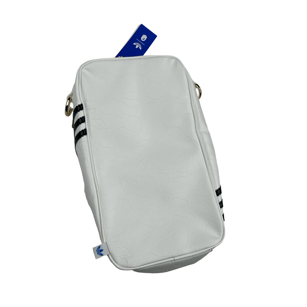 Bape X Adidas Ape Monogram 3 stripe Satchel / Holdall Bag