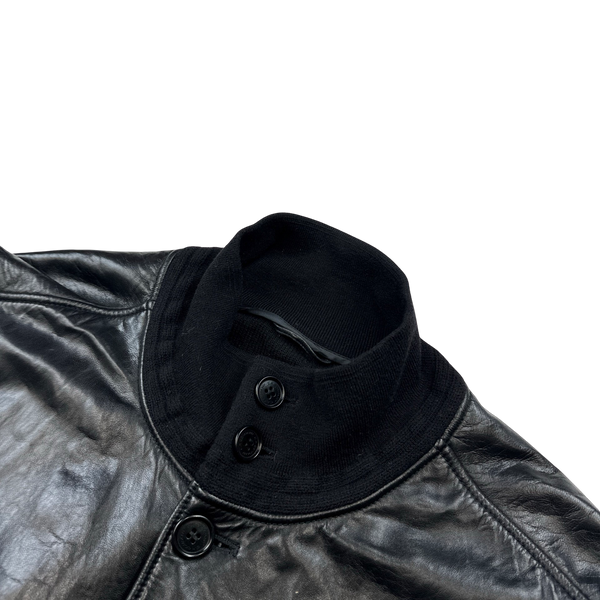 CP Company 2008 Leather Jacket - 3XL – Mat's Island