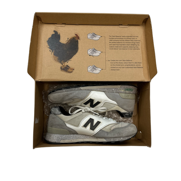 Stone Island x New Balance Grey SI 577 Trainers - UK 10