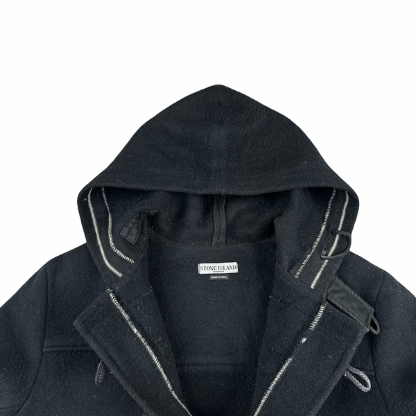 Stone Island 2003 Vintage Wool Duffle Coat - Large
