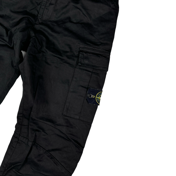 Stone Island 2017 RE T Black Cargo Trousers - Small