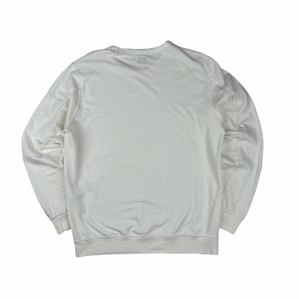 Sweatshirt with embossed Oval D logo | White | 4-16 YEARS Boys | Diesel