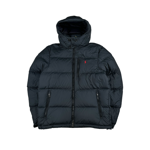 Ralph Lauren Black Puffer Thick Down Puffer Jacket - Medium