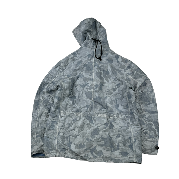 Stone Island 2020 Blue Big Loom Camo TC Jacket - Large