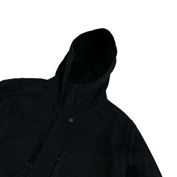 Stone Island 2015 Black Raso R 3L Shadow Project Jacket - XL
