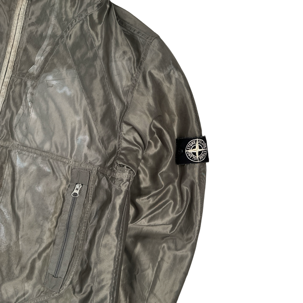 Stone Island 2006 Reflective Mesh Reflective Jacket - XL