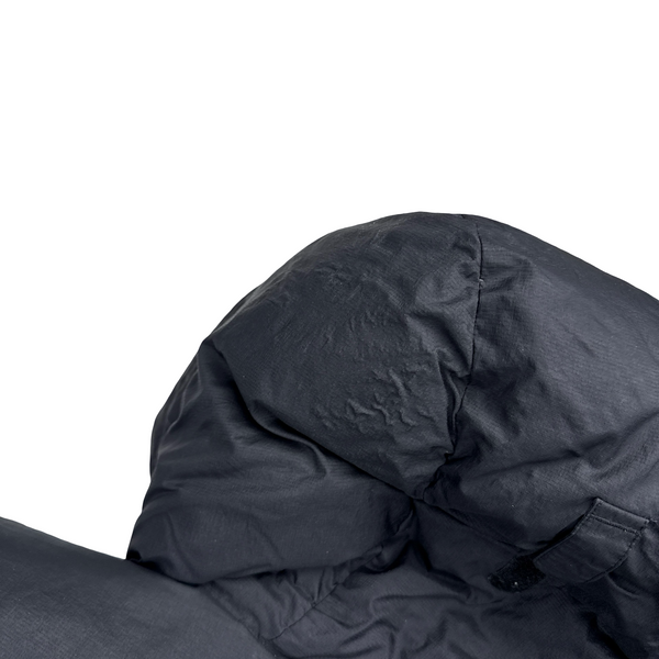 North Face Black Summit Series 700 Down Hooded Puffer Jacket - Medium