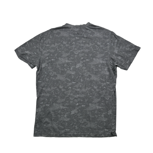 Stone Island 2016 Grey Camo Cotton T Shirt - XL