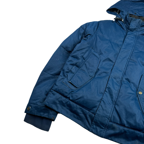 Stone Island 2009 Blue Weatherproof Down Filled Jacket - Medium
