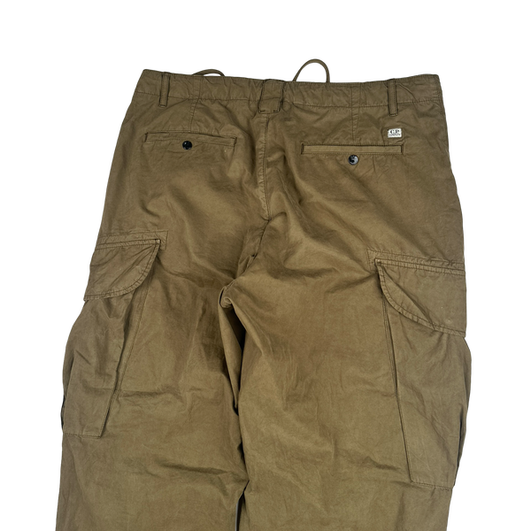 CP Company Brown Loose Fit Lens Viewer Cargos - XL