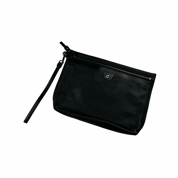 Christian Louboutin Black City Leather Pouch