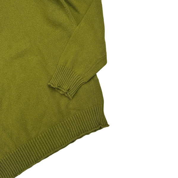 Stone Island Pine Green Fine Knit Crewneck Jumper - 3XL