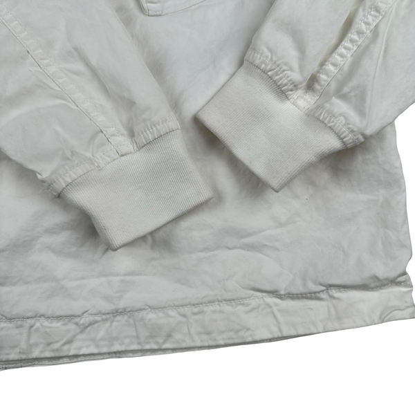 Stone Island 2021 White Multi Pocket Smock - Small